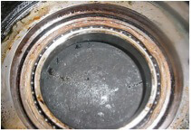 Franz Kessler Bearings were washed and contaminated
