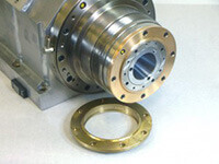 HST manufactured a new air knife for this CMS Brembana spindle