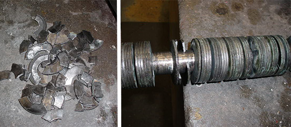 Mazak FH spindle repair and rebuild_belleville springs fatigue failure