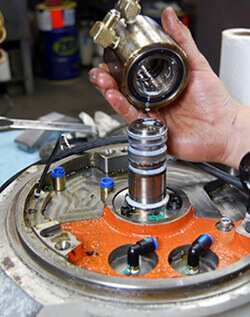 Mazak Integrex spindle repair and rebuild_pressure testing_1