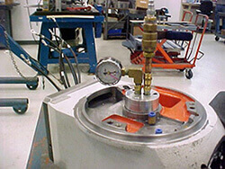 Mazak Integrex spindle repair and rebuild_pressure testing