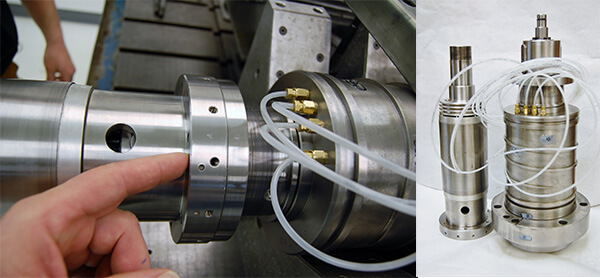 Mazak Variaxis spindle repair and rebuild_noting marriage marks before disassembling_ready for shipping