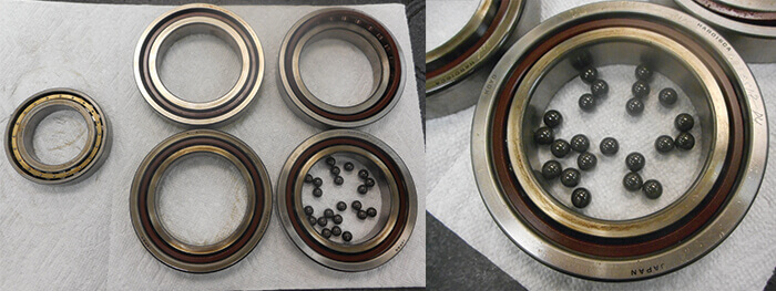 Toyoda spindle repair_bearings