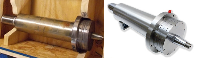 Air Bearing spindle repair and rebuild_Disco Backgrinder before and after