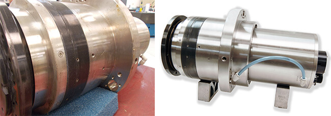 Air Bearing spindle repair and rebuild_Disco NCP00019 before and after