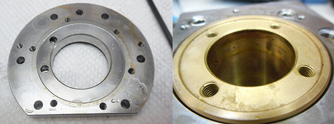 Disco NCP00032 Air bearing spindle repair and rebuild_oil found in air jets