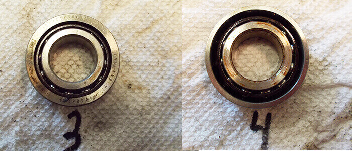 Okamoto spindle repair and rebuild_damaged bearings