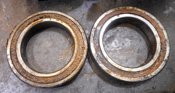 CMS Brembana M040500 spindle repair and rebuild_rusted bearings