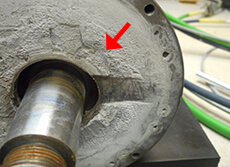 Loadpoint Spindle Repair and rebuild_particulate build up