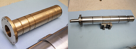 Loadpoint Spindle Repair and rebuild_radial bearing and shaft