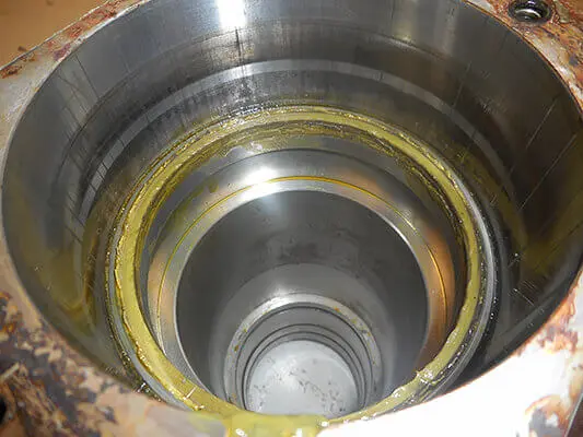 Umbra Housing bore needed to be machined open.