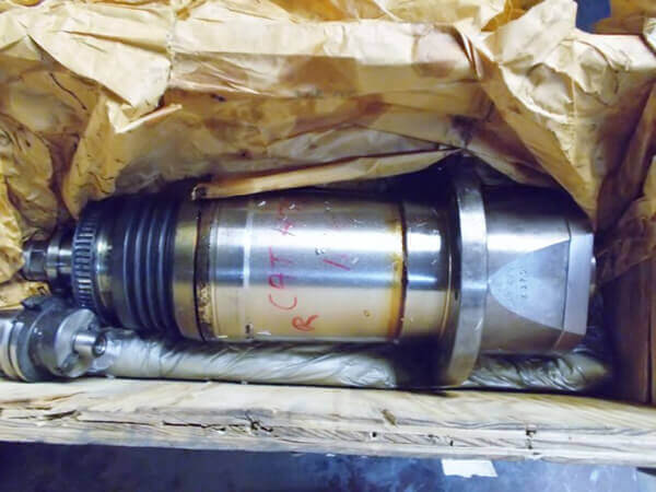 Bridgeport 3020 VMC spindle as received